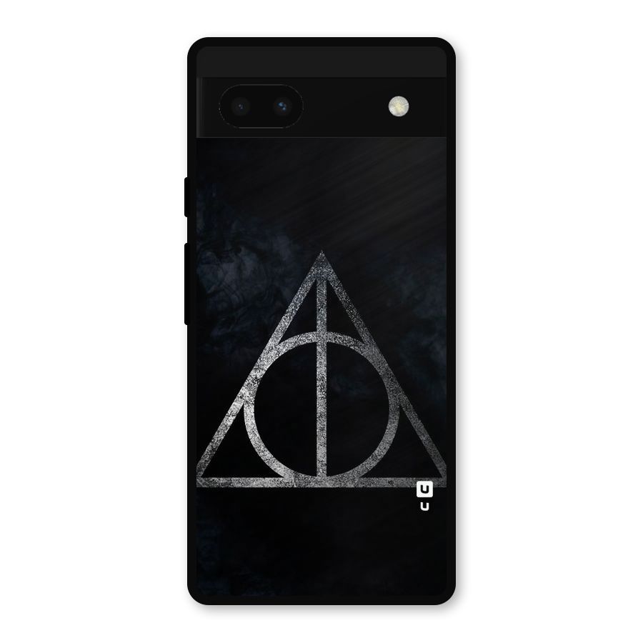 Rugged Triangle Design Metal Back Case for Google Pixel 6a