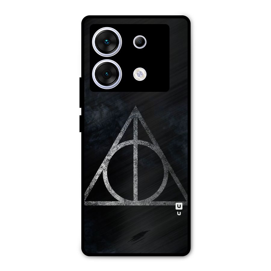 Rugged Triangle Design Metal Back Case for Infinix Zero 30 5G