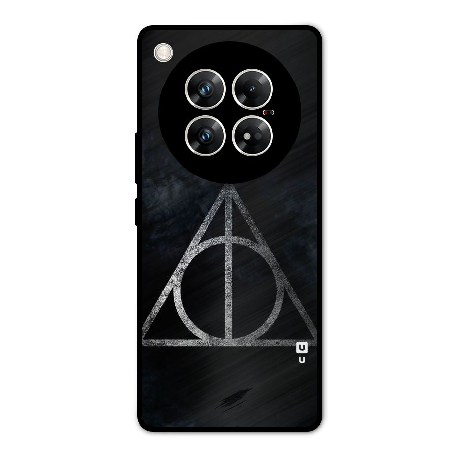 Rugged Triangle Design Metal Back Case for Infinix Zero 40 5G