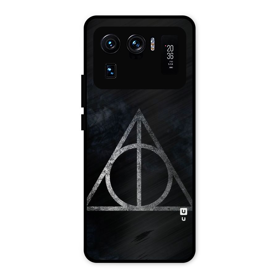 Rugged Triangle Design Metal Back Case for Mi 11 Ultra