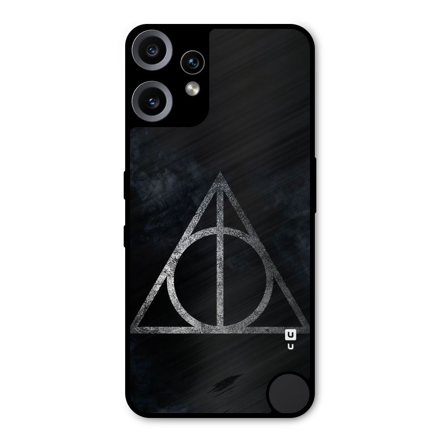Rugged Triangle Design Metal Back Case for Nothing CMF Phone 2 Pro