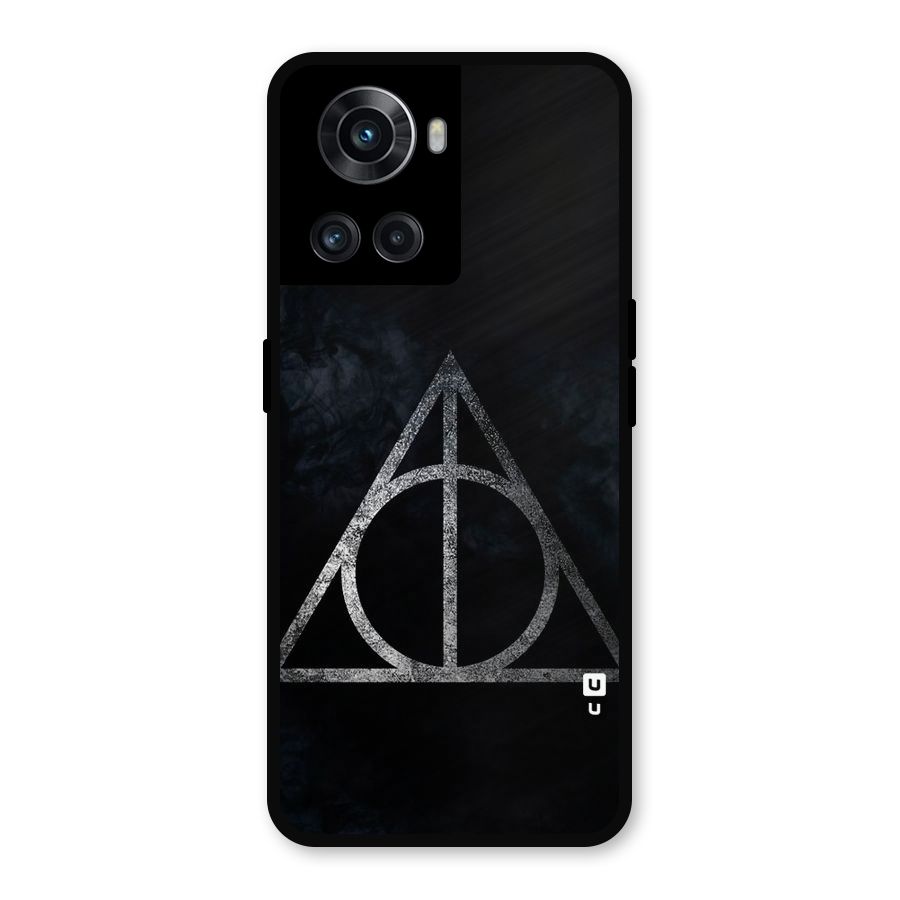 Rugged Triangle Design Metal Back Case for OnePlus 10R