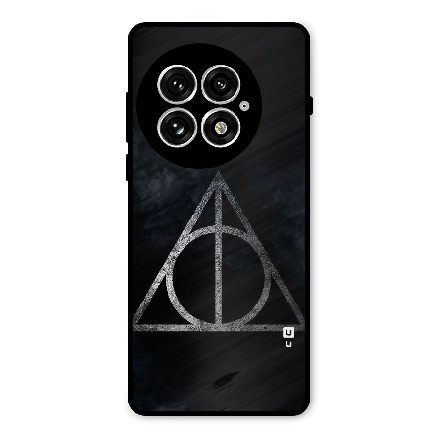 Rugged Triangle Design Metal Back Case for OnePlus 13
