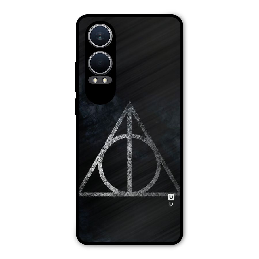 Rugged Triangle Design Metal Back Case for OnePlus Nord CE4 Lite