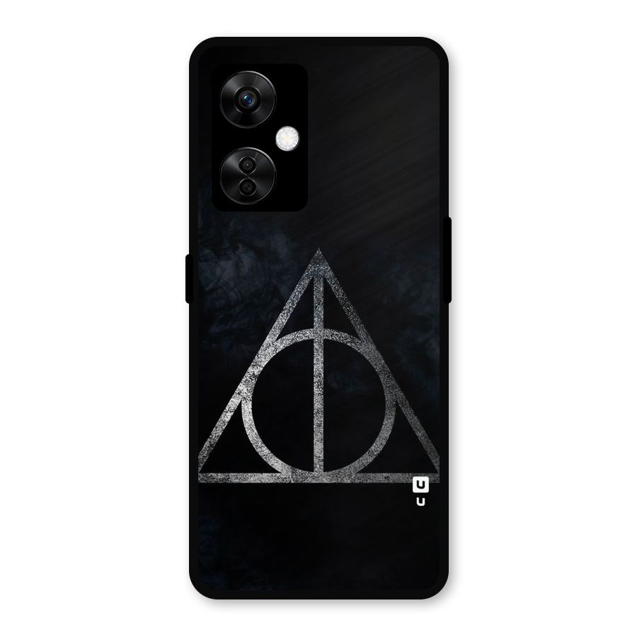 Rugged Triangle Design Metal Back Case for OnePlus Nord CE 3 Lite