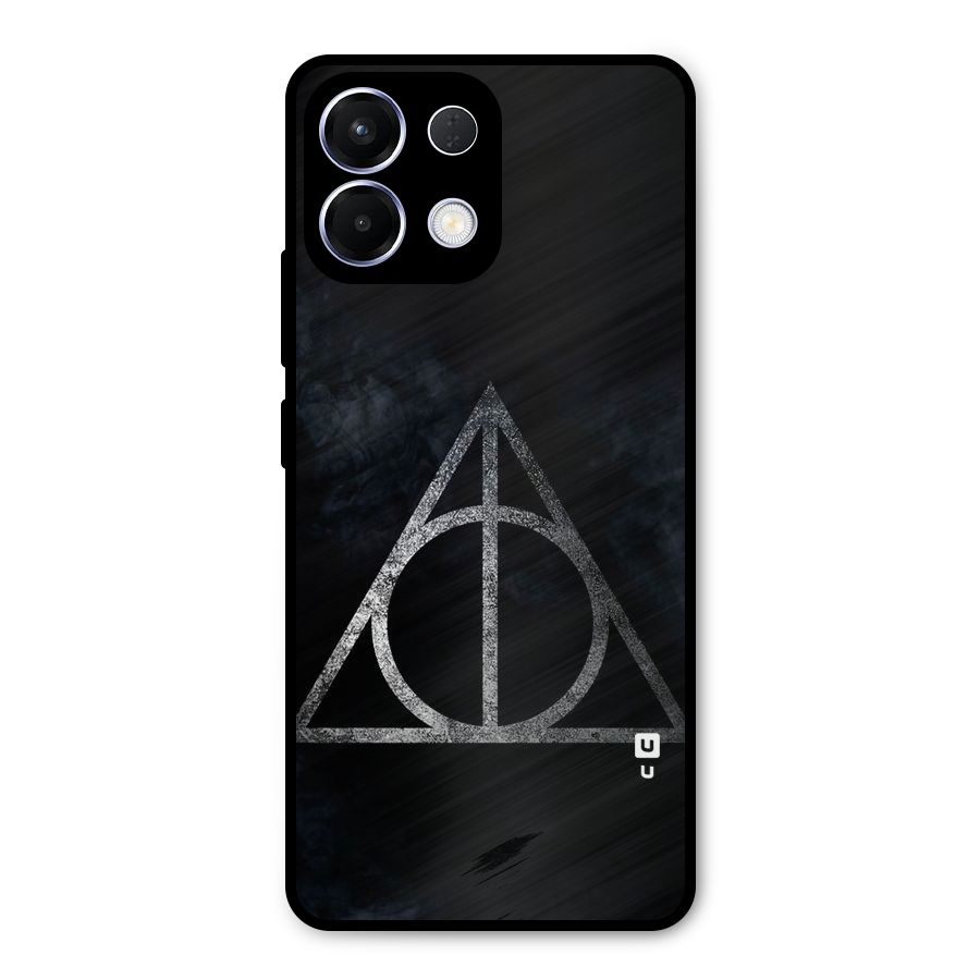 Rugged Triangle Design Metal Back Case for Oppo K13