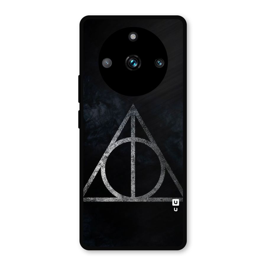 Rugged Triangle Design Metal Back Case for Realme 11 Pro