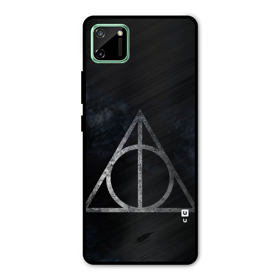 Rugged Triangle Design Metal Back Case for Realme C11