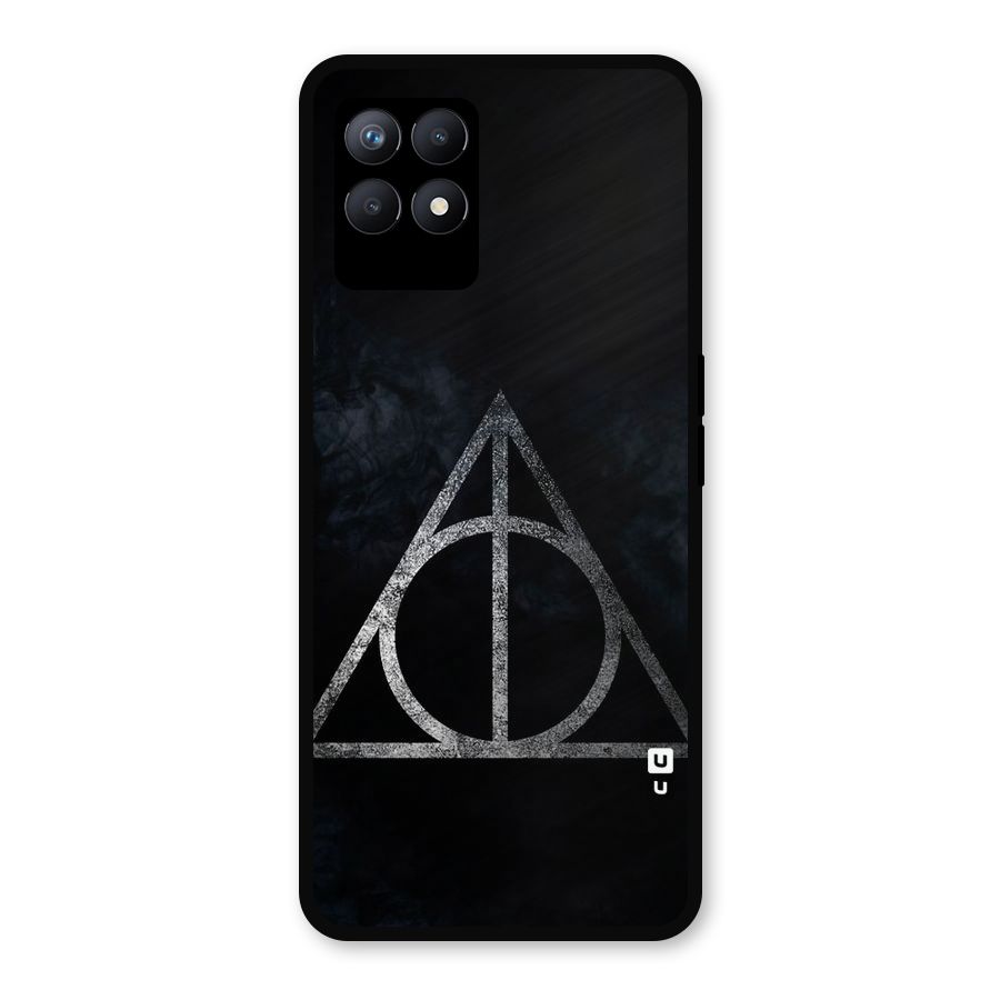 Rugged Triangle Design Metal Back Case for Realme Narzo 50