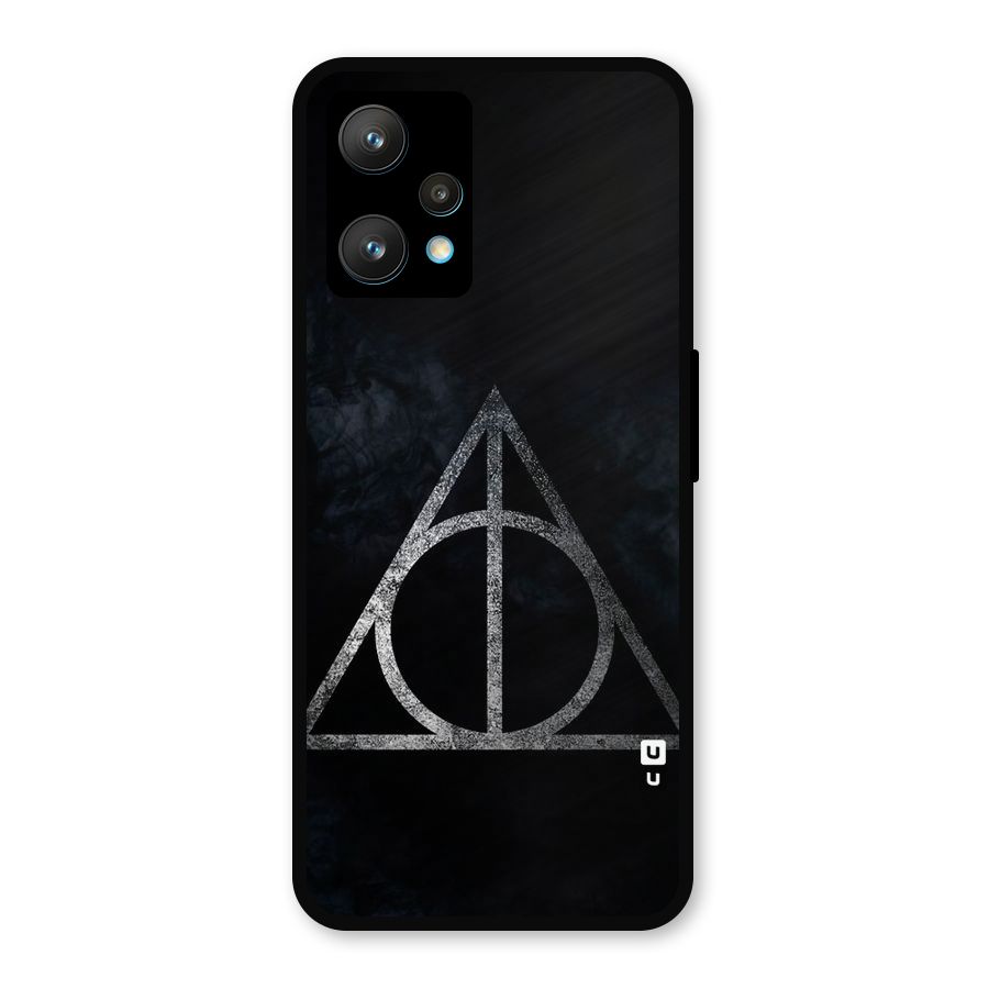 Rugged Triangle Design Metal Back Case for Realme Narzo 50 Pro