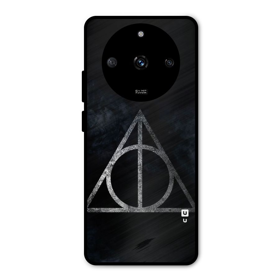 Rugged Triangle Design Metal Back Case for Realme Narzo 60 5G