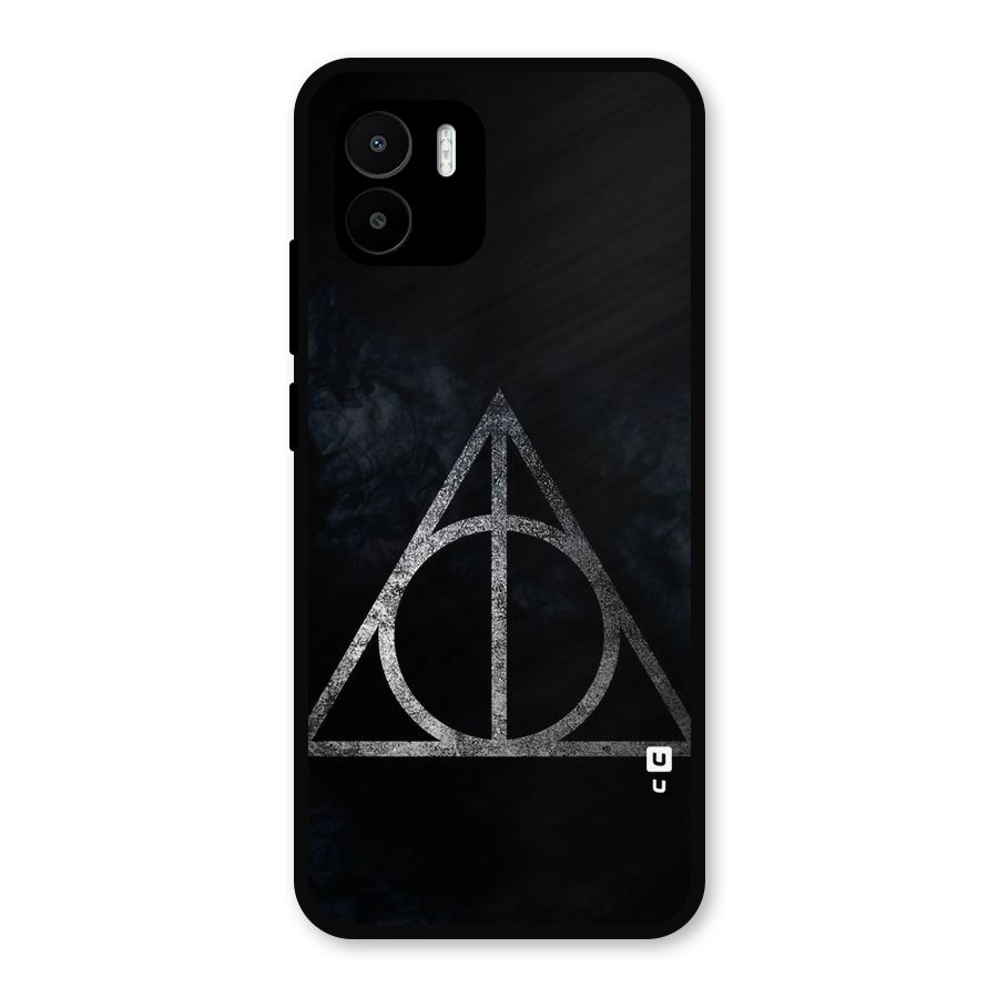 Rugged Triangle Design Metal Back Case for Redmi A1