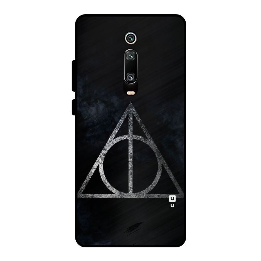 Rugged Triangle Design Metal Back Case for Redmi K20