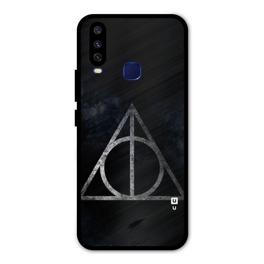 Rugged Triangle Design Metal Back Case for Vivo V17