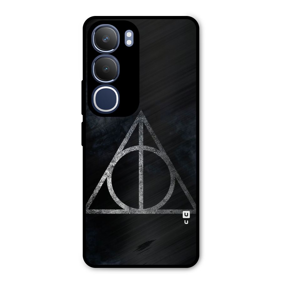 Rugged Triangle Design Metal Back Case for Vivo Y29