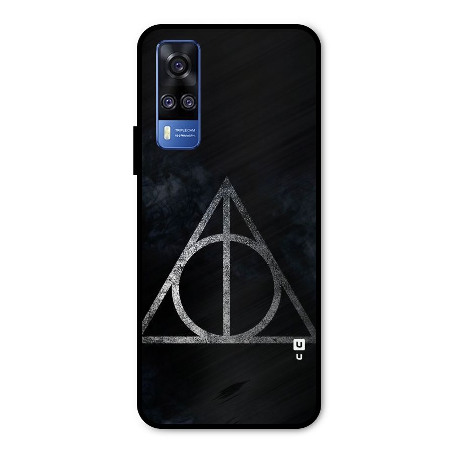 Rugged Triangle Design Metal Back Case for Vivo Y31