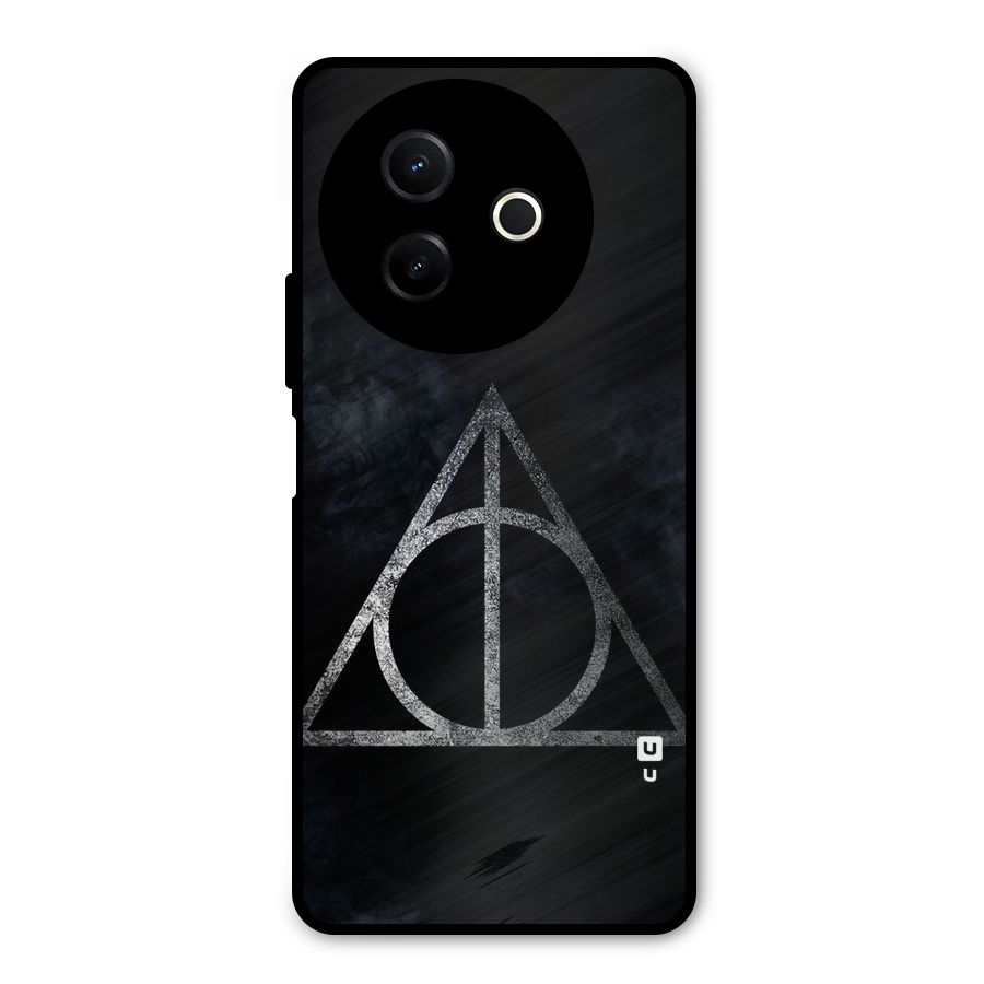 Rugged Triangle Design Metal Back Case for Vivo Y39