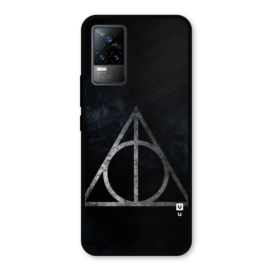 Rugged Triangle Design Metal Back Case for Vivo Y73