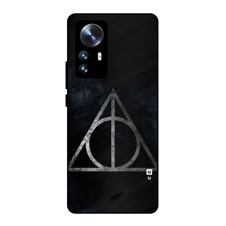 Rugged Triangle Design Metal Back Case for Xiaomi 12 Pro