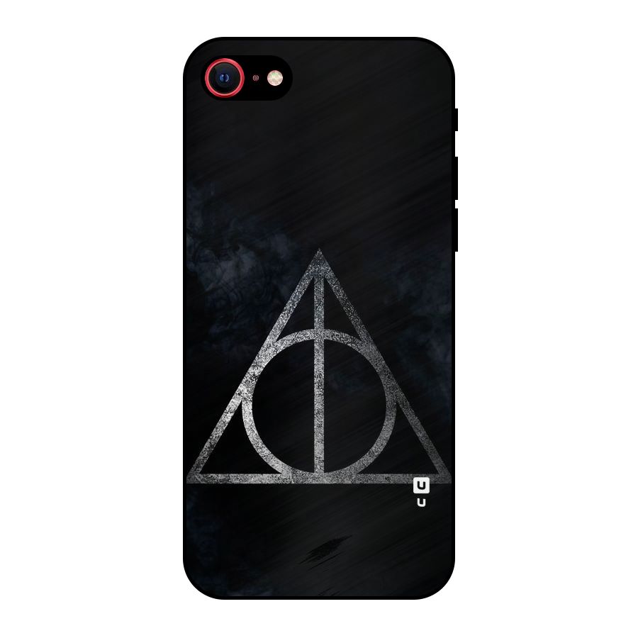 Rugged Triangle Design Metal Back Case for iPhone 7