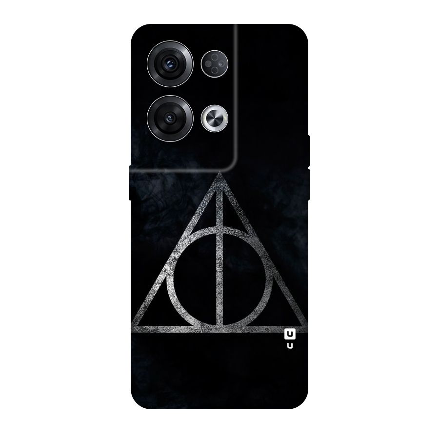 Rugged Triangle Design Original Polycarbonate Back Case for Oppo Reno8 Pro 5G