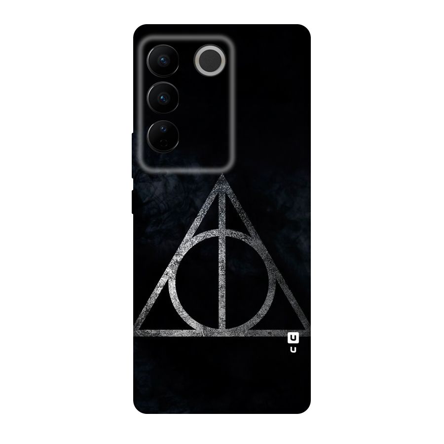 Rugged Triangle Design Original Polycarbonate Back Case for Vivo V27