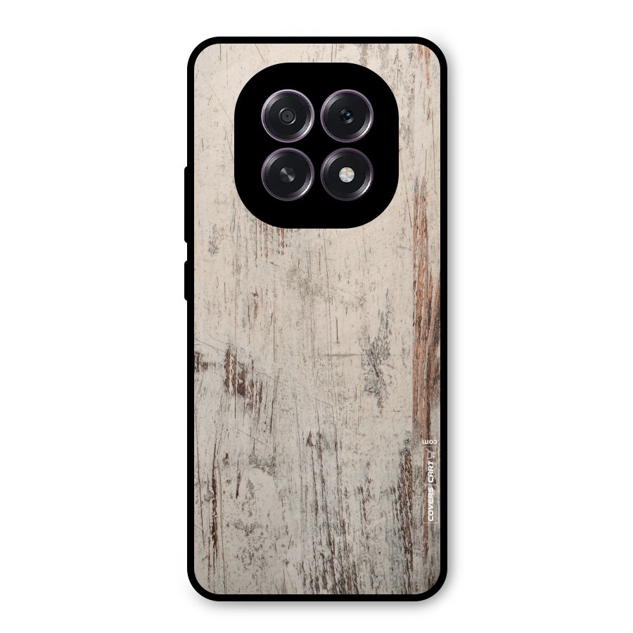 Rugged Wooden Texture Metal Back Case for Oppo F29