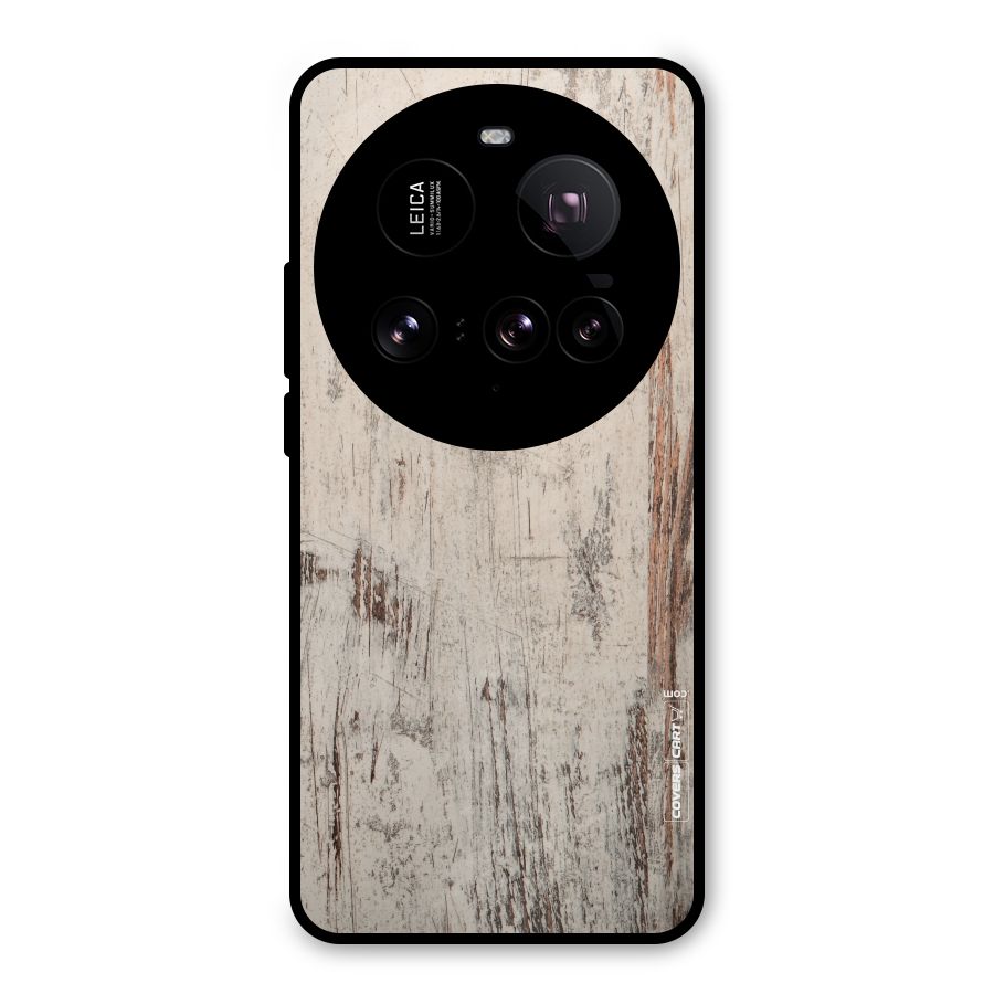 Rugged Wooden Texture Metal Back Case for Xiaomi 15 Ultra
