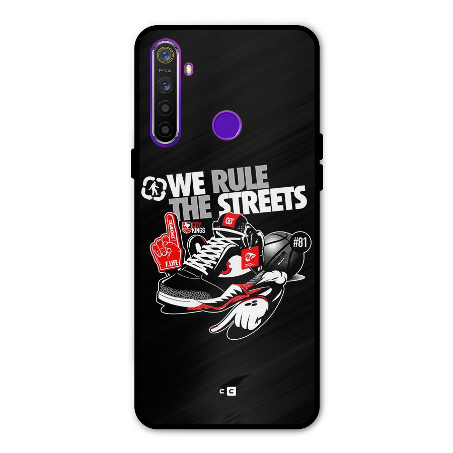 Rule The Streets Glass Back Case for Realme 5s