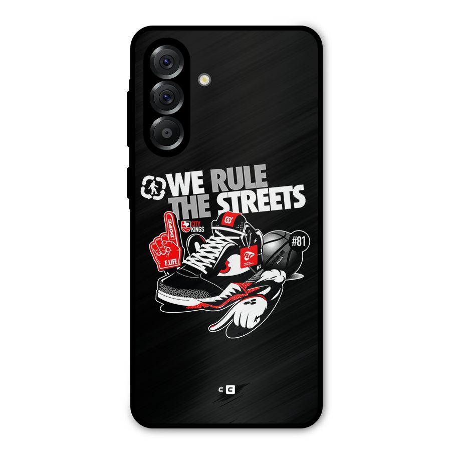 Rule The Streets Metal Back Case for Galaxy A36