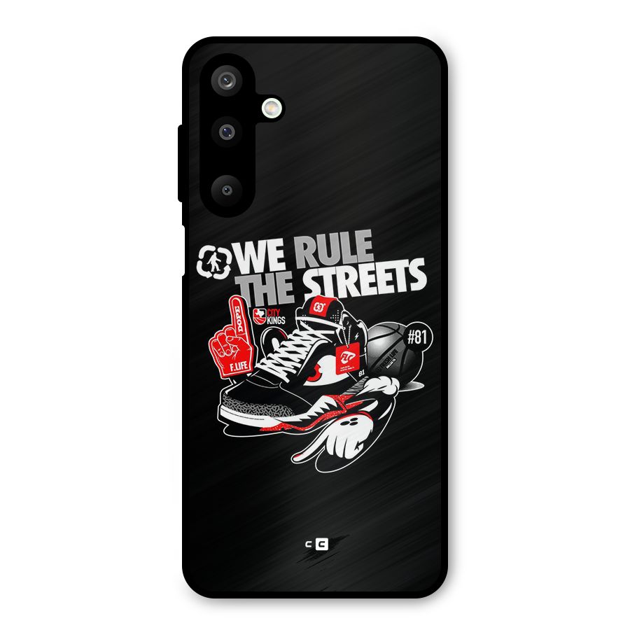 Rule The Streets Metal Back Case for Galaxy M16