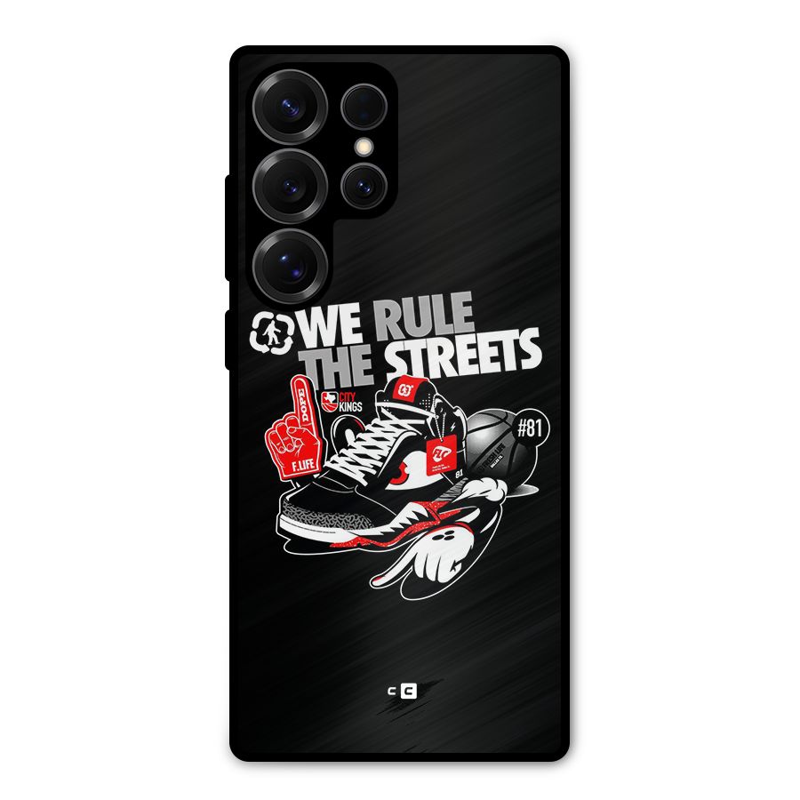 Rule The Streets Metal Back Case for Galaxy S25 Ultra