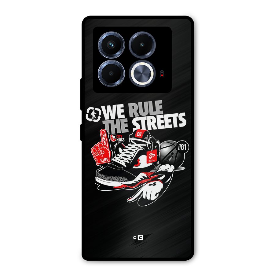 Rule The Streets Metal Back Case for Infinix Note 40 5G
