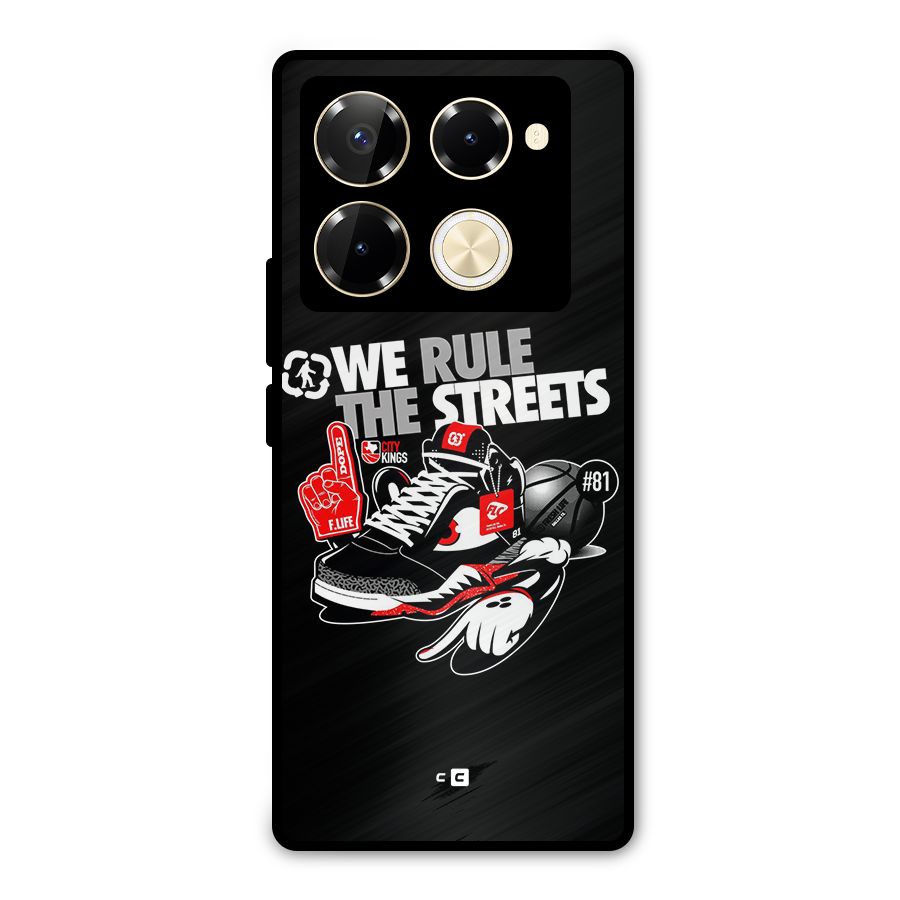 Rule The Streets Metal Back Case for Infinix Note 40 Pro Plus
