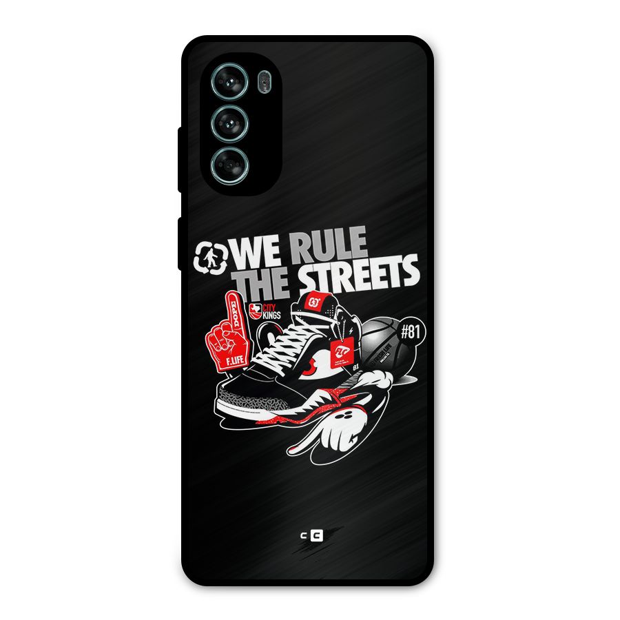 Rule The Streets Metal Back Case for Moto G62