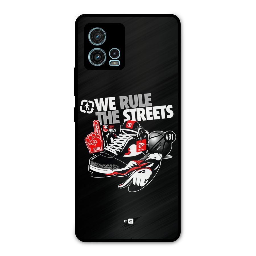 Rule The Streets Metal Back Case for Moto G72