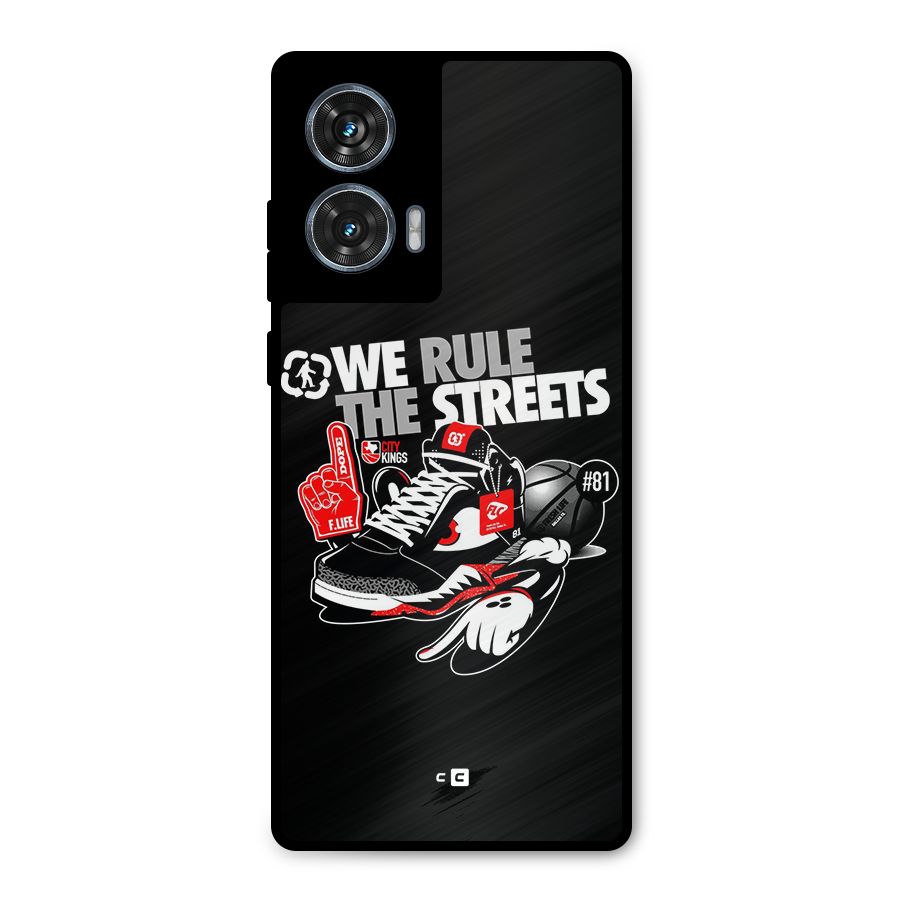 Rule The Streets Metal Back Case for Motorola G96