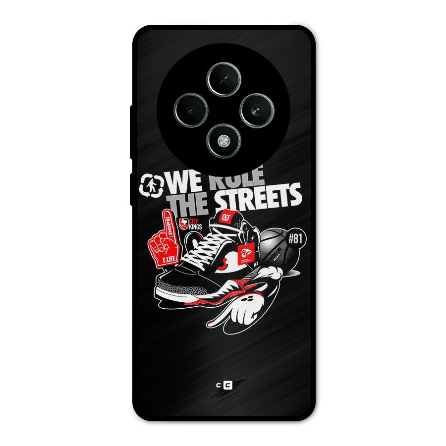 Rule The Streets Metal Back Case for Oppo F27