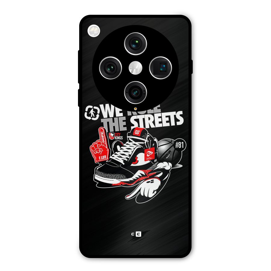 Rule The Streets Metal Back Case for Oppo Find X8 Pro