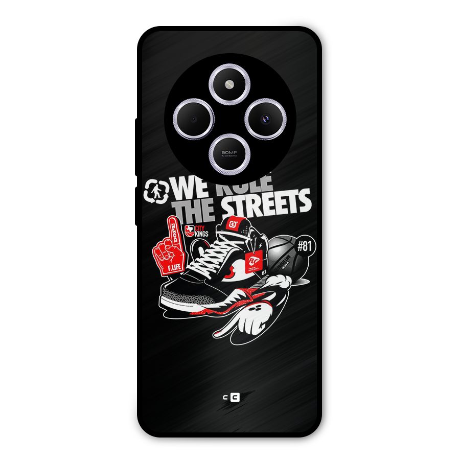 Rule The Streets Metal Back Case for Poco C75 5G