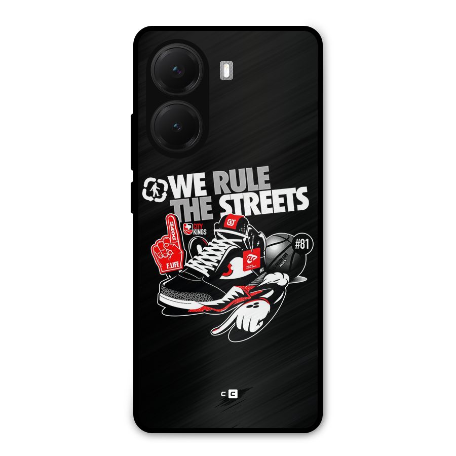 Rule The Streets Metal Back Case for Poco X7 Pro