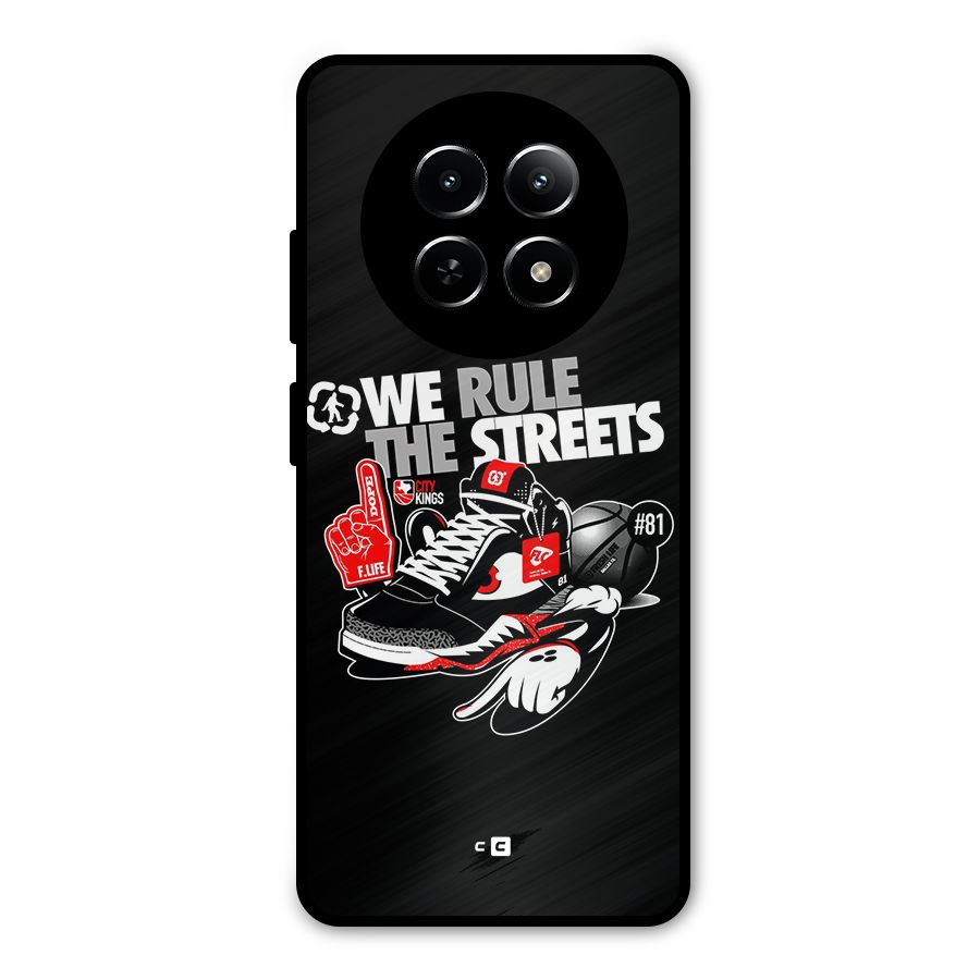 Rule The Streets Metal Back Case for Realme 13