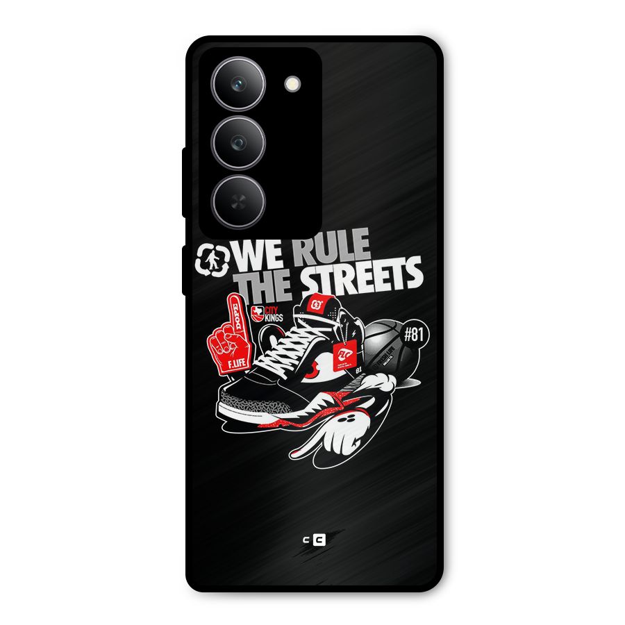 Rule The Streets Metal Back Case for Realme 14x