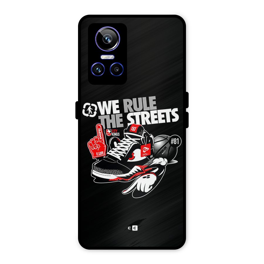 Rule The Streets Metal Back Case for Realme GT Neo 3
