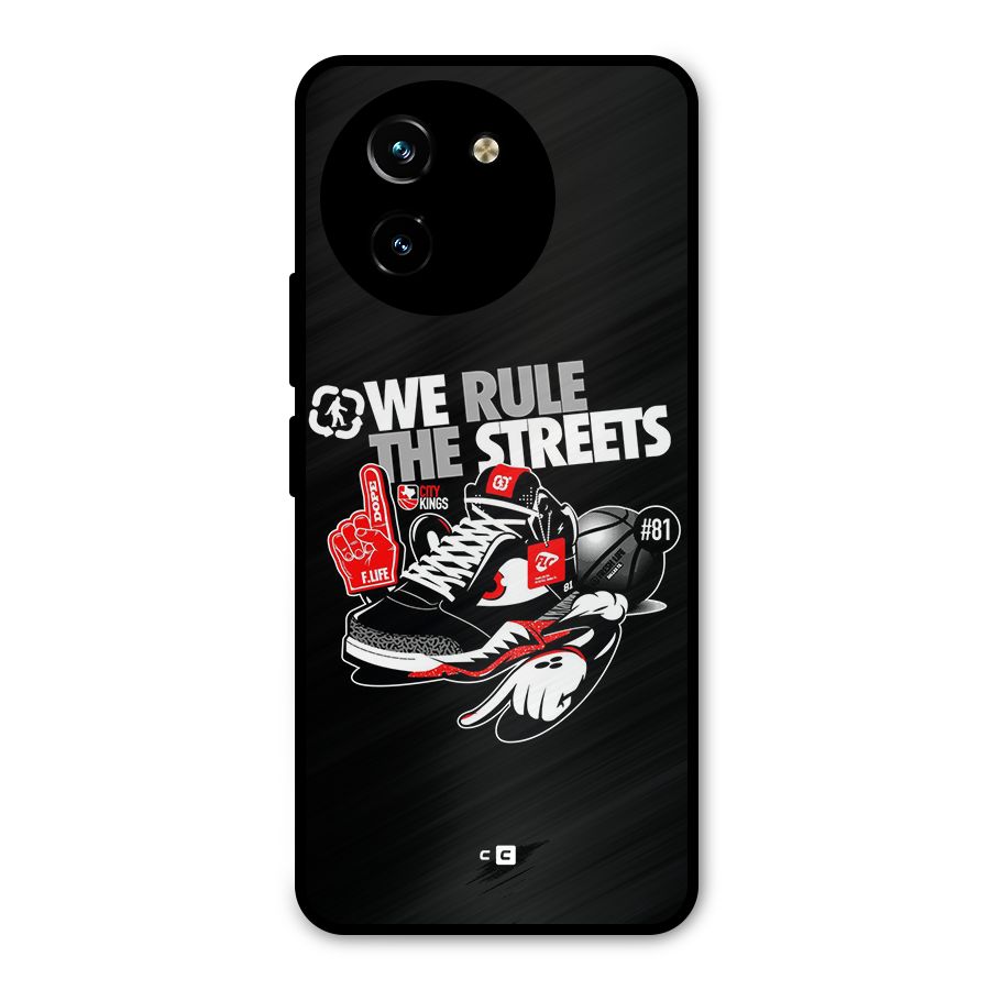 Rule The Streets Metal Back Case for Vivo T3x