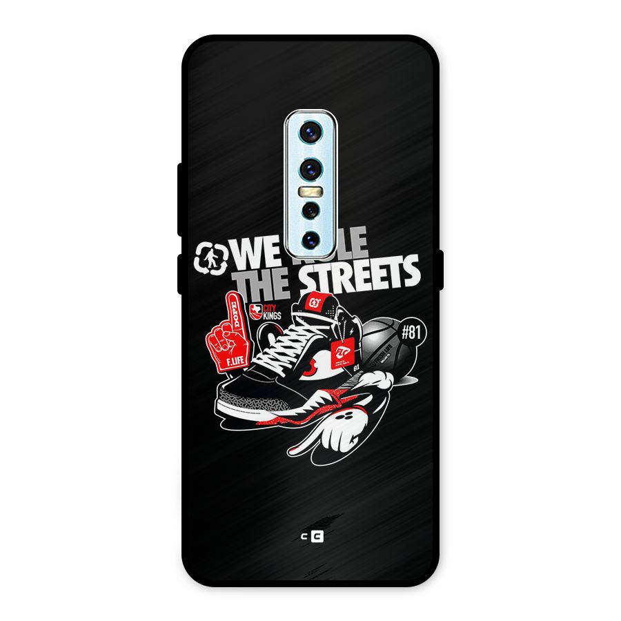 Rule The Streets Metal Back Case for Vivo V17 Pro