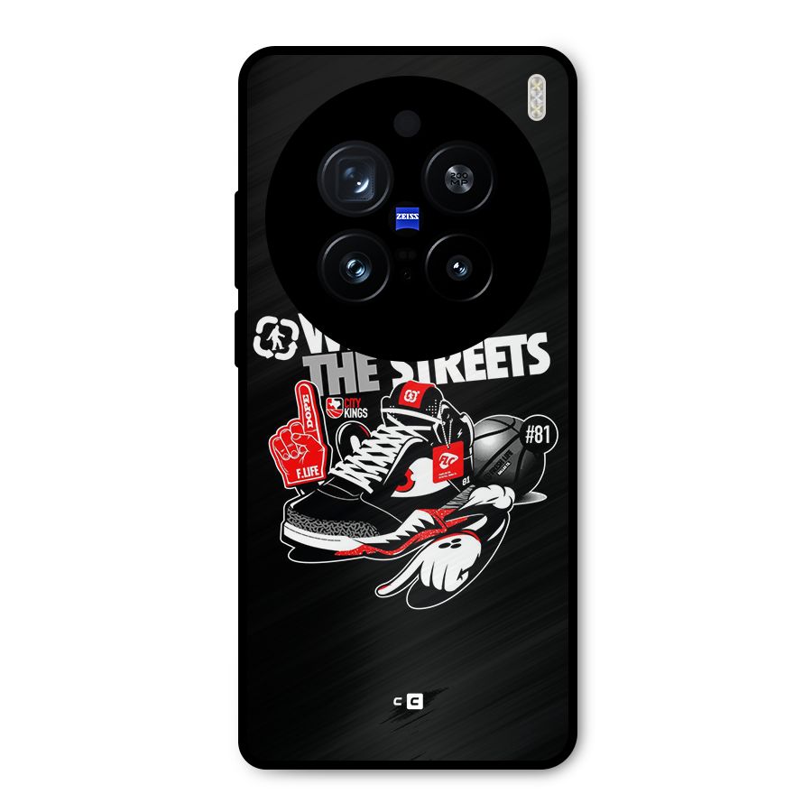 Rule The Streets Metal Back Case for Vivo X200 Pro