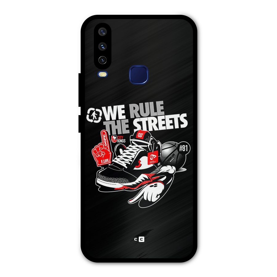 Rule The Streets Metal Back Case for Vivo Y15