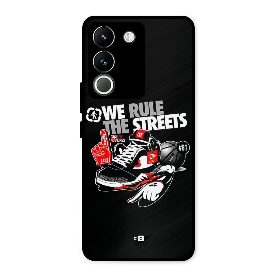 Rule The Streets Metal Back Case for Vivo Y200