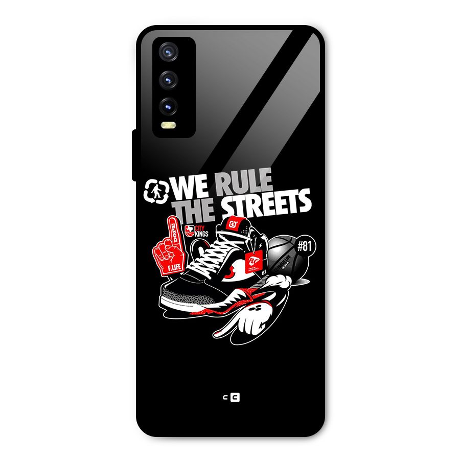 Rule The Streets Metal Back Case for Vivo Y20g